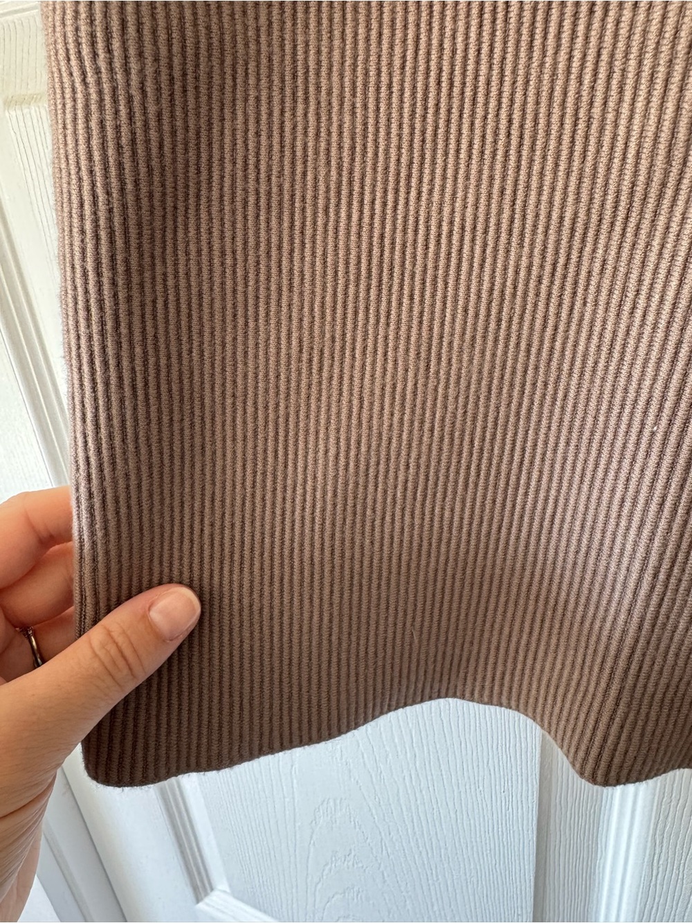 Abercrombie and Fitch Sleeveless Ribbed Knit Tank Top - Picture 4 of 5